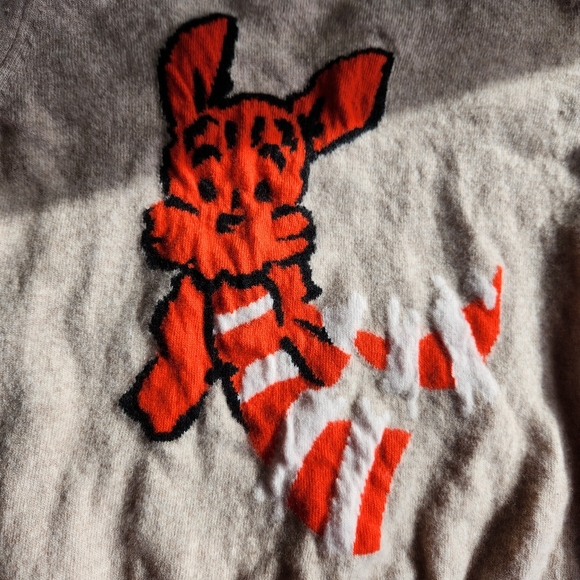 Max & Co by Maxmara wool sweater with cat graphic - Picture 3 of 5